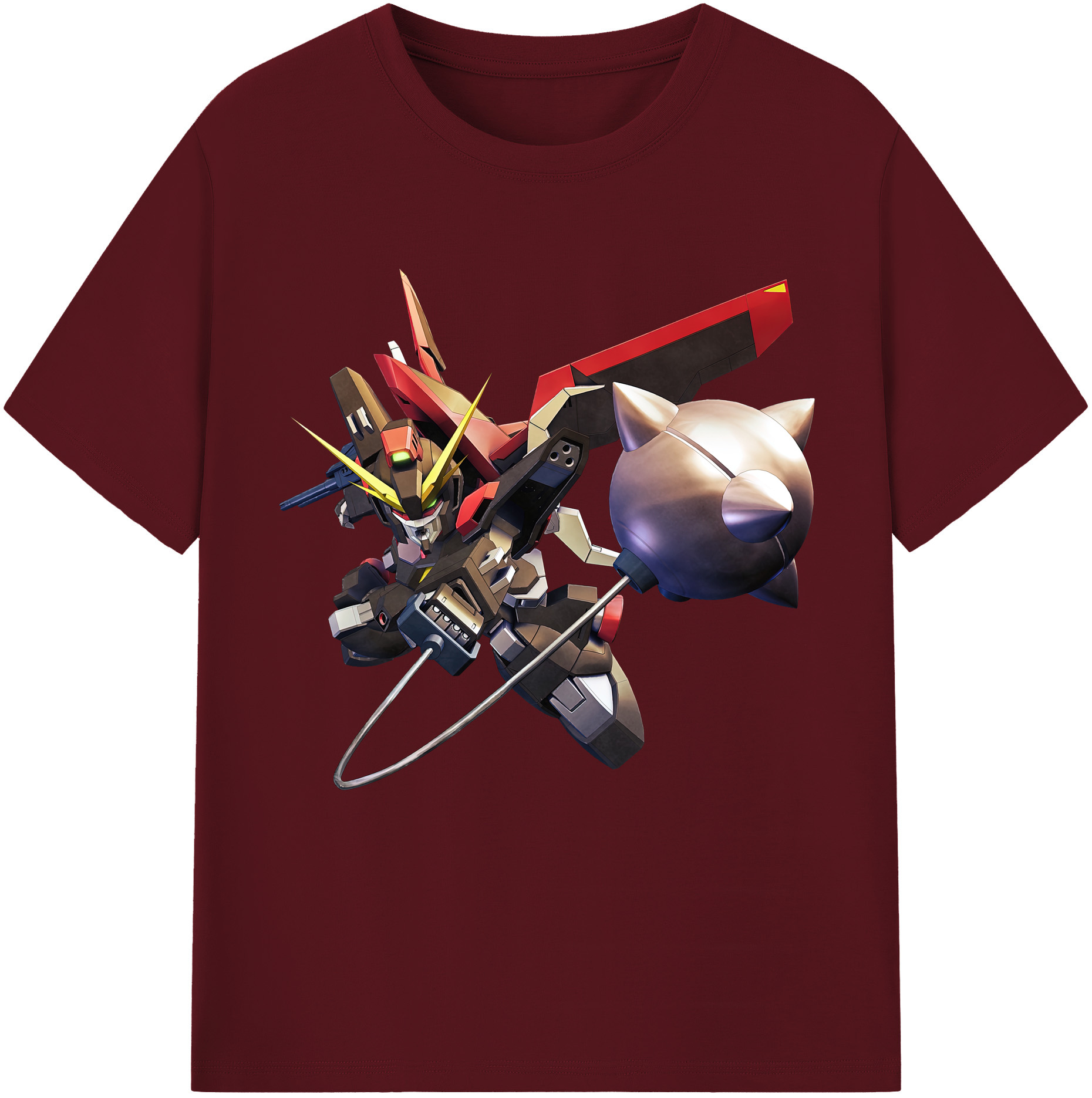 （画像用） 機動戦士ガンダム Mobile Suit Gundam 綿100％半袖Tシャツ（フロントプリント）